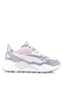 Buty do chodzenia damskie Puma Rs-x Efekt Lux. Kolor: szary. Materiał: materiał, syntetyk. Szerokość cholewki: normalna. Sport: turystyka piesza