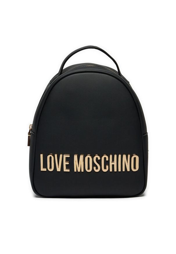 Love Moschino - LOVE MOSCHINO Plecak JC4197PP1LKD0000 Czarny. Kolor: czarny. Materiał: skóra