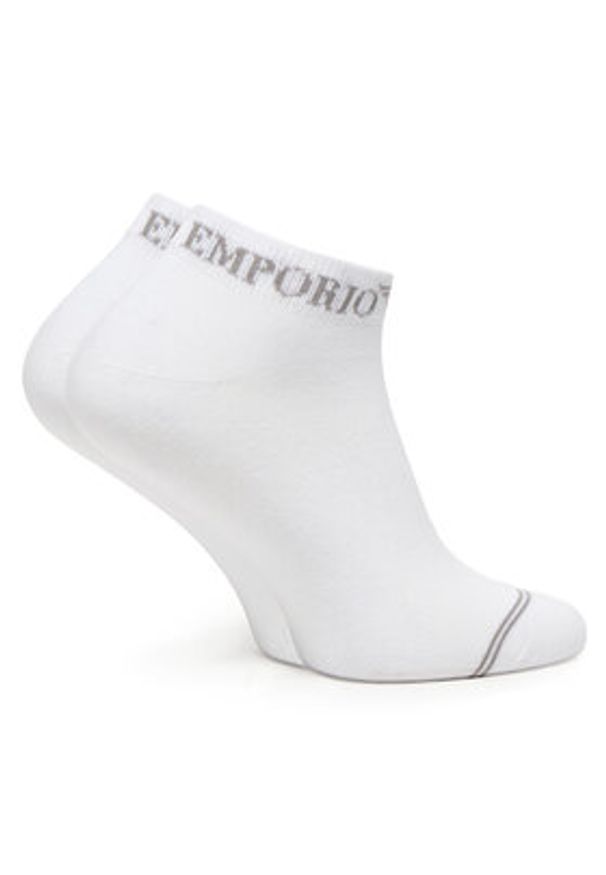 Emporio Armani Underwear Skarpety krótkie EW000584 AF20515 M0172 Biały. Kolor: biały. Materiał: bawełna