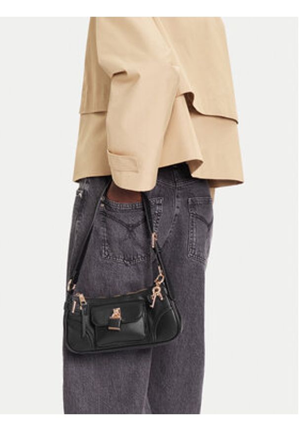 Aldo Torebka Beramandra 14143614 Czarny. Kolor: czarny. Materiał: skórzane