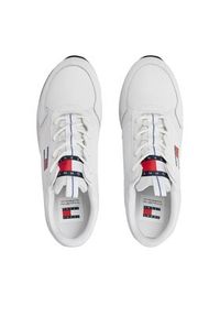 Tommy Jeans Sneakersy Tommy Jeans Flexi Runner EM0EM01409 Biały. Kolor: biały