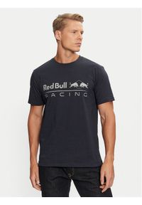 Pepe Jeans T-Shirt Red Bull Racing RU500005 Granatowy Regular Fit. Kolor: niebieski. Materiał: bawełna