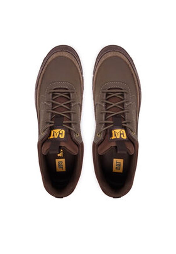 CAT Footwear Sneakersy Versage Lo P726426 Brązowy. Kolor: brązowy. Materiał: skóra, nubuk