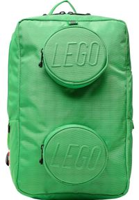 LEGO LEGO Brick 1x2 Backpack 20204-0037 Zielone One size. Kolor: zielony #1