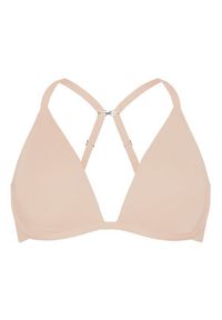 Hunkemöller Biustonosz z fiszbiną Smooth 206735 Beżowy. Kolor: beżowy. Materiał: syntetyk
