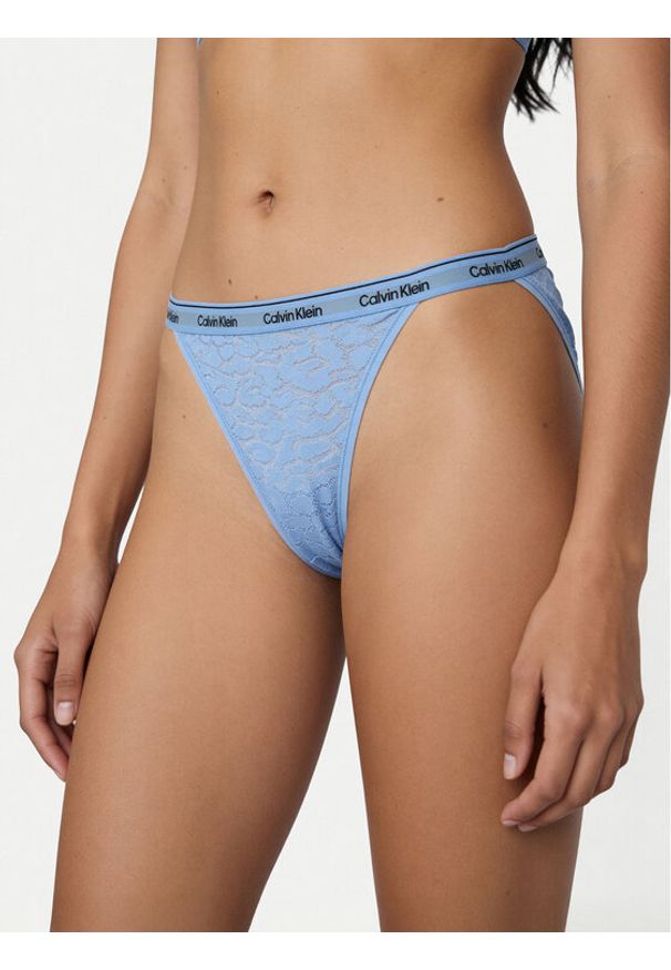 Calvin Klein Underwear Figi klasyczne LV00QD5213 Niebieski. Kolor: niebieski. Materiał: syntetyk