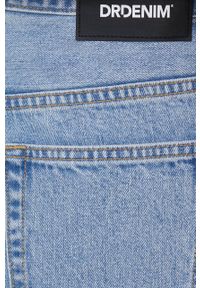 Dr. Denim jeansy damskie high waist. Stan: podwyższony. Kolor: niebieski #3