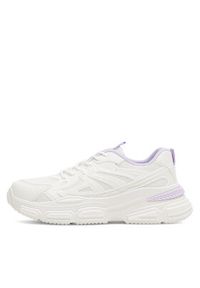 DeeZee Sneakersy WFA2549-1 Biały. Kolor: biały. Materiał: skóra