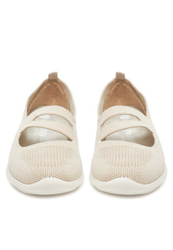 Remonte Półbuty R7102-60 Beżowy. Kolor: beżowy. Materiał: materiał