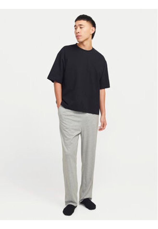 Jack & Jones Spodnie piżamowe Everest 12272200 Szary Regular Fit. Kolor: szary. Materiał: syntetyk, bawełna