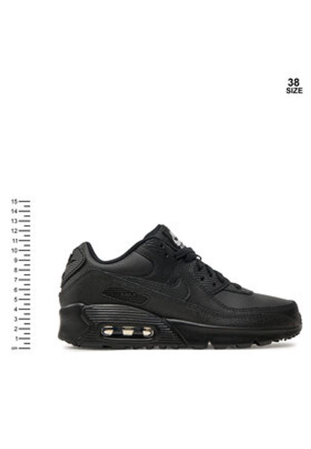 Nike Sneakersy Air Max 90 HF6358 Czarny. Kolor: czarny. Materiał: skóra. Model: Nike Air Max 90, Nike Air Max