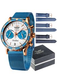 Zegarek damski Vostok Europe VK64-515B527BBL niebieski. Kolor: niebieski #1