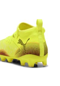 Puma - Młodzieżowe buty piłkarskie FUTURE 8 MATCH FG/AG PUMA. Kolor: czarny, różowy, wielokolorowy, żółty. Sport: piłka nożna