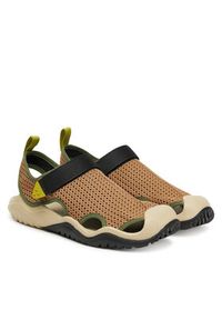Crocs Sandały Swiftwater™ Mesh Deck 211095 Brązowy. Kolor: brązowy. Materiał: mesh #3