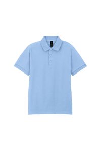 GILDAN - Koszulka Polo Dla Dorosłych Unisex DryBlend. Typ kołnierza: polo. Kolor: niebieski