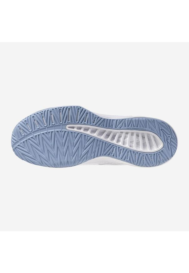 Buty do piłki ręcznej Mizuno Thunderblade Z. Kolor: biały, niebieski, wielokolorowy. Materiał: mesh. Szerokość cholewki: normalna. Sport: piłka ręczna