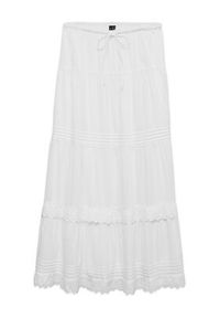 Vero Moda Spódnica maxi Sandy 10345282 Biały Regular Fit. Kolor: biały. Materiał: bawełna #5