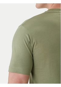 Karl Lagerfeld - KARL LAGERFELD T-Shirt 755060 562242 Zielony Regular Fit. Typ kołnierza: dekolt w karo. Kolor: zielony. Materiał: bawełna #2
