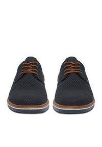 Rieker Półbuty 16504-16 Granatowy. Kolor: niebieski. Materiał: materiał #7