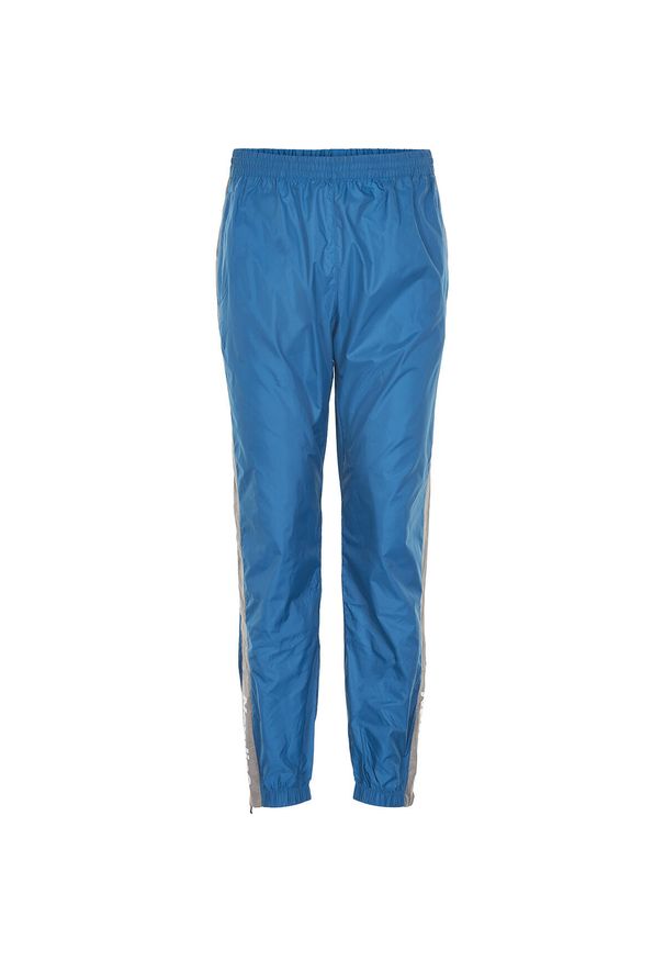 NewLine - Spodnie Newline black track. Kolor: niebieski. Materiał: dresówka