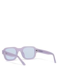 Vans Okulary przeciwsłoneczne 66 Sunglasses VN000GMXCR21 Biały. Kolor: biały