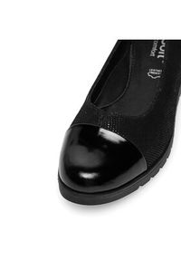Go Soft Baleriny EST-TOMI-01 Czarny. Kolor: czarny. Materiał: skóra #2