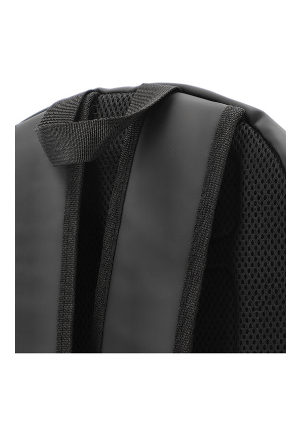 Big-Star - Czarny Plecak Damski Ze Złotym Napisem Big Star. Kolor: czarny. Materiał: materiał. Wzór: napisy. Styl: casual, elegancki, sportowy