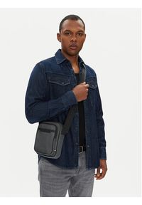 TOMMY HILFIGER - Tommy Hilfiger Saszetka Th Repreve Mini Reporter AM0AM13465 Szary. Kolor: szary. Materiał: materiał #6