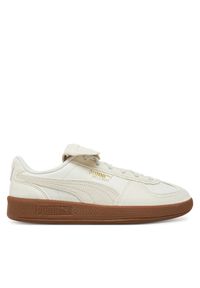 Puma Sneakersy Palermo Premium 401744 01 Écru. Materiał: skóra, zamsz