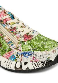 Laura Vita Sneakersy Burton 11 Kolorowy. Materiał: skóra. Wzór: kolorowy #2