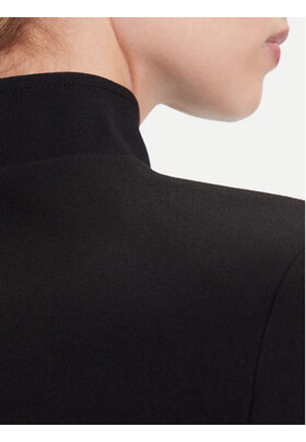 Rinascimento Marynarka CFC0125220003 Czarny Slim Fit. Kolor: czarny. Materiał: syntetyk