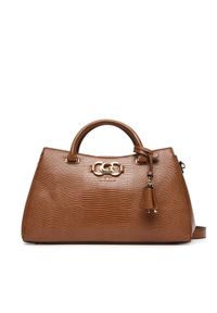 Guess Torebka Salinge HWKG96 24060 Brązowy. Kolor: brązowy. Materiał: skórzane