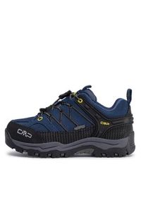 CMP Trekkingi Kids Rigel Low Trekking Shoes Wp 3Q13244 Granatowy. Kolor: niebieski. Materiał: zamsz, skóra #2