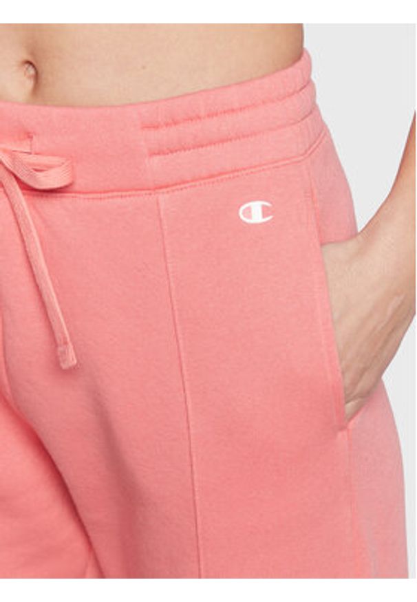 Champion Spodnie dresowe Legacy Rib Cuff 115411 Różowy Regular Fit. Kolor: różowy. Materiał: dresówka, bawełna