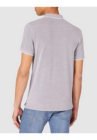 Wrangler - WRANGLER SS REFINED POLO MĘSKI T-SHIRT TORNADO GREY W7MDK570C. Typ kołnierza: polo