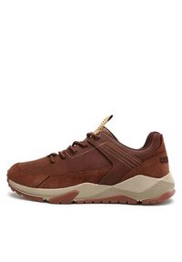 CATerpillar Sneakersy Transmit Shoes P725190 Brązowy. Kolor: brązowy. Materiał: nubuk, skóra #9