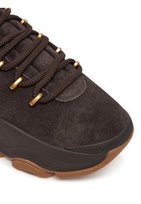 MICHAEL Michael Kors Sneakersy Atlas 42F5ATFB5S Brązowy. Kolor: brązowy. Materiał: zamsz, skóra #5