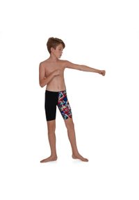 Jammery pływackie dziecięce Speedo Allover Digital Jammer. Kolor: czarny