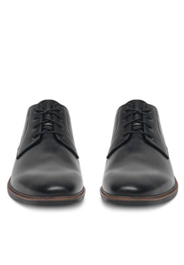 Lasocki Półbuty ZAHARY-03A MI25 Czarny. Kolor: czarny. Materiał: skóra