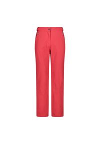 Spodnie damskie narciarskie CMP 3W18596N. Kolor: czerwony. Sezon: zima. Sport: narciarstwo