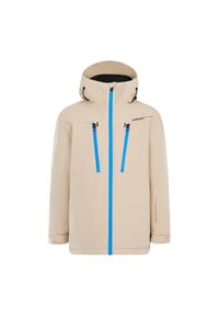 Dziecięca kurtka narciarska Protest Wixan. Kolor: brązowy, beżowy, wielokolorowy. Sezon: zima. Sport: narciarstwo #1