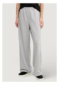 Calvin Klein Jeans Spodnie dresowe LV047C249G Szary jasny Regular Fit. Kolor: szary. Materiał: bawełna #1