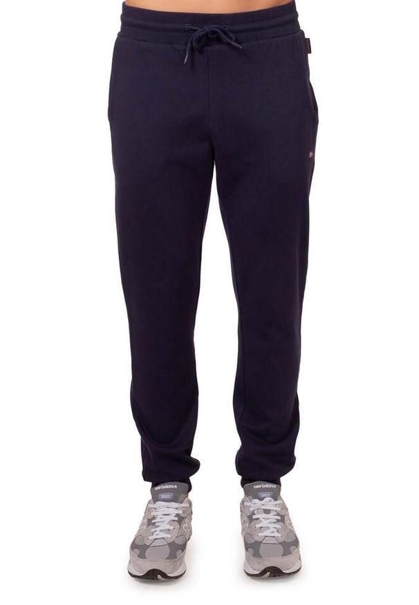 Spodnie Napapijri Malis Blu Marine. Kolor: niebieski. Długość: długie