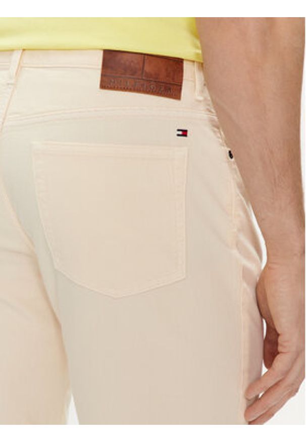 TOMMY HILFIGER - Tommy Hilfiger Jeansy Denton MW0MW33908 Écru Straight Leg