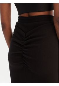 Versace Jeans Couture Spódnica maxi 80HAE870 J0198 Czarny Slim Fit. Kolor: czarny. Materiał: bawełna #3