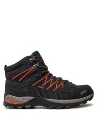 CMP Trekkingi Rigel Mid Trekking Shoes Wp 3Q12947 Czarny. Kolor: czarny. Materiał: skóra, zamsz. Sport: turystyka piesza