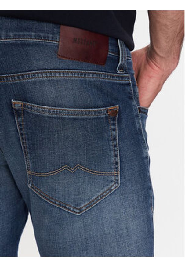 Mustang Jeansy Oregon 3116-5111 Niebieski Slim Fit. Kolor: niebieski
