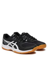 Asics Buty halowe Upcourt 6 1071A104 Czarny. Kolor: czarny. Materiał: materiał #3