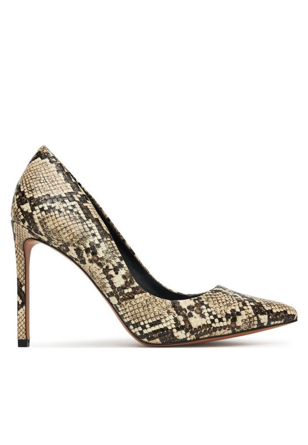 Aldo Szpilki Lala 14028302 Beżowy. Kolor: beżowy. Materiał: skóra. Obcas: na szpilce