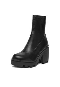 DeeZee Botki ZB362-2 Czarny. Kolor: czarny. Materiał: syntetyk, materiał #3